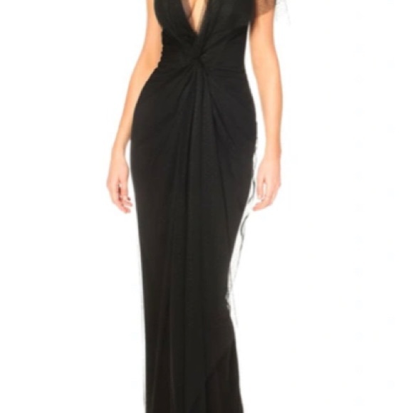 KATIE MAY Olivia Gown in Black Size L - Picture 2 of 15